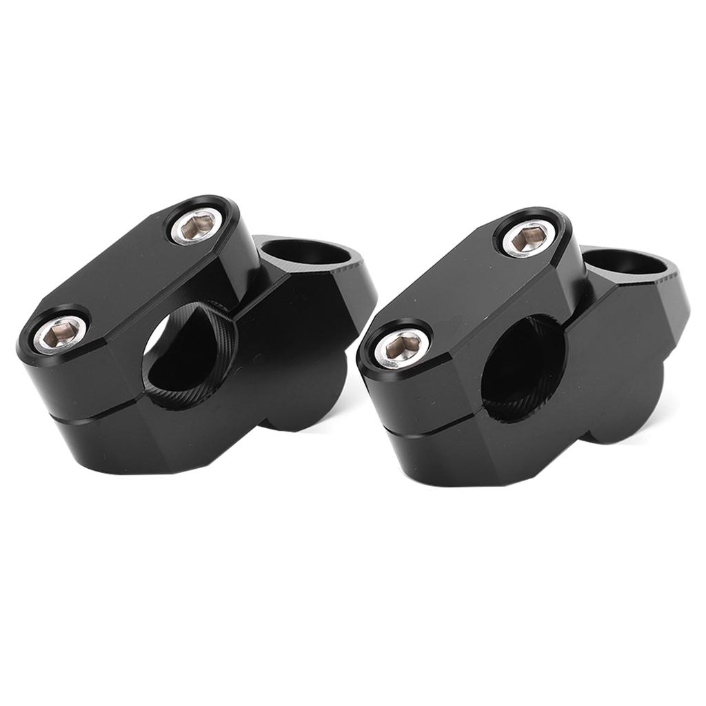 7Celsius8in Handlebar Risers CNC Aluminum Alloy   Motorcycle Modification Accessory