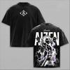 BLEACH Aizen Sousuke T Shirt Anime Vintage Washed Y2k Oversized T-shirt Men Women Clothing Summer Short Sleeve Polyester Tees Tops