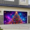 1Pcs Shining Christmas Tree Festive Decorations Decoration Background Xmas Backdrop Decorations For Photo Studio Booth Party