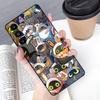 Zenless Zone Zero ZZZ Coque de téléphone Bangboo Pour Samsung S 25,24,21,22,23,30,20,Ultra,Plus,Fe,Lite,Note,10,9,5G Noir Souple