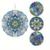 10 Inch Hanging Wind Spinner with 360 Degree Rotating Hook Artistic Wind Chime for Balcony Garden Decor Spring Summer Gift for Friends Family