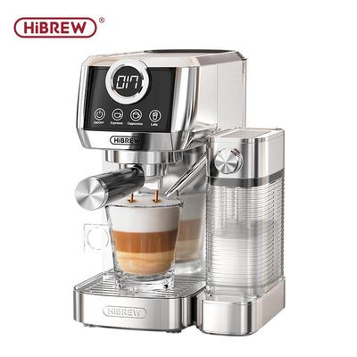 HiBREW H13A 20Bar High-Pressure Dual-Boiler Semi-Automatic Espresso Machine, Detachable Milk Tank,One-Touch Automatic Milk Frothing System.