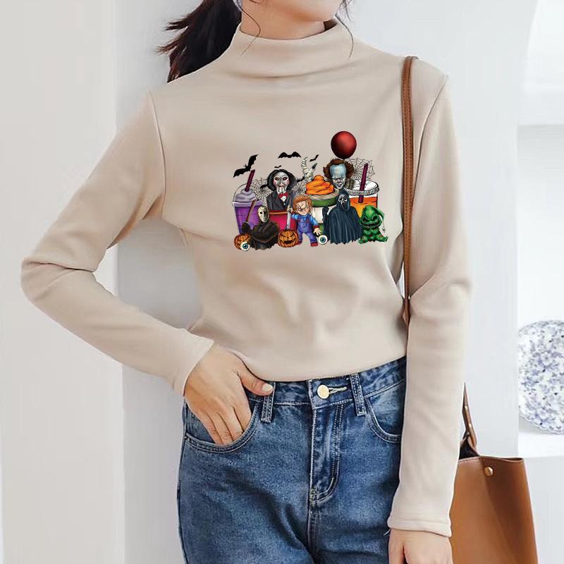 Calaveras De Calabaza De Halloween, Transferencia De Calor Para Sudaderas Con Capucha, Camisetas, Pegatinas Para Ropa, Pegatinas Térmicas Diy