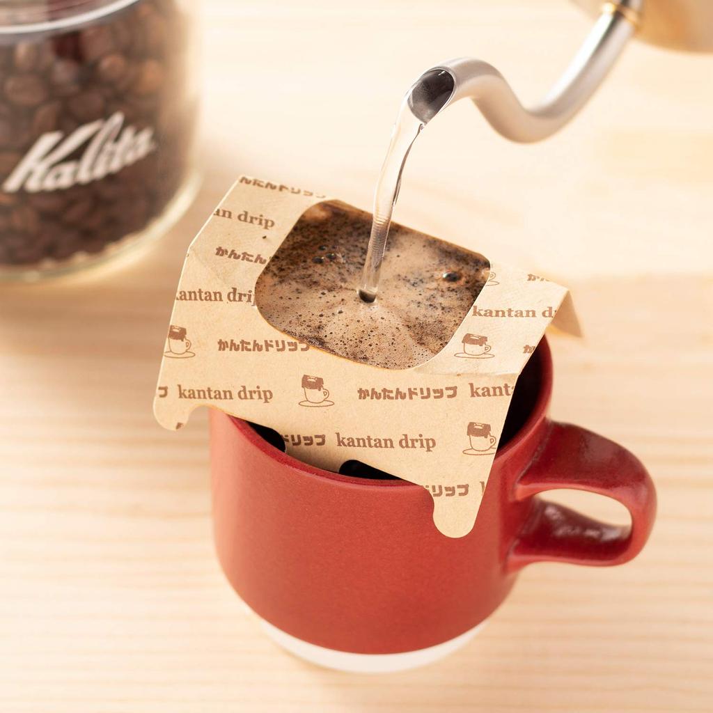 Kalita Easy Drip Coffee Coffee 30 Sachets Per Tapes, Pack, 3-pack