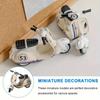 Home Decoration Resin Crafts Micro Landscape Adornment Motorcycle Shaped Desktop Decor Tabletop Ornament