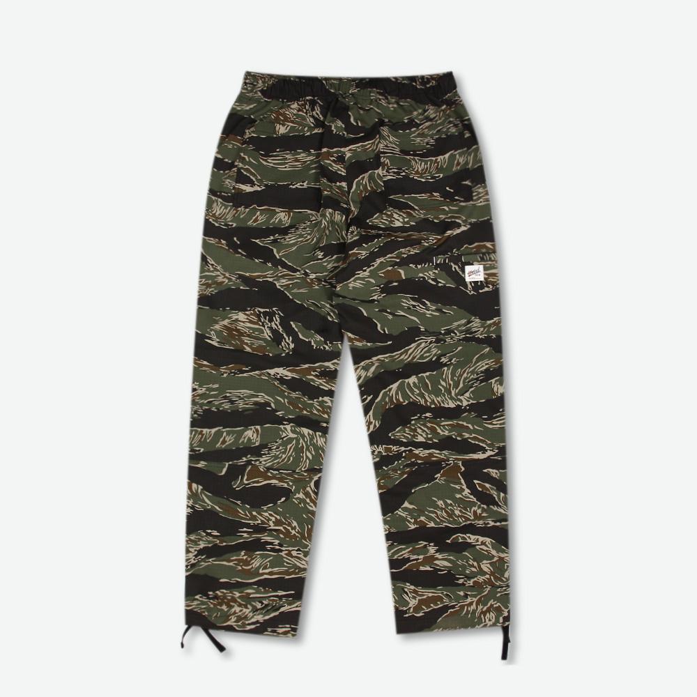 Wieoldeuwoldeu Camouflage Work Pants Tiger Camo