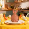 Easter Bunny Silicone Mold 3D Cute Geometric Facet Silicone Thanksgiving Supplies Bunny Shaped Mold For Holiday Party Offices