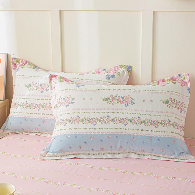 

Хлопковая наволочка 2 шт. Чехол для подушки с цветами Постельное белье Декоративная наволочка Наволочка Чехол Скандинавский Слинг чехлы для подушек 48x74cm 2pcs