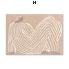 Abstract Minimalist Gallery Painting Wall Art Canvas, Curve Line Girl, Nordic Posters and Prints, Pictures for Living Room Decor