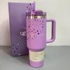 40oz Stainless Steel Tumbler with Handle, Double Wall Vacuum Insulated Mug, Portable Car Cup, Large Capacity Travel 