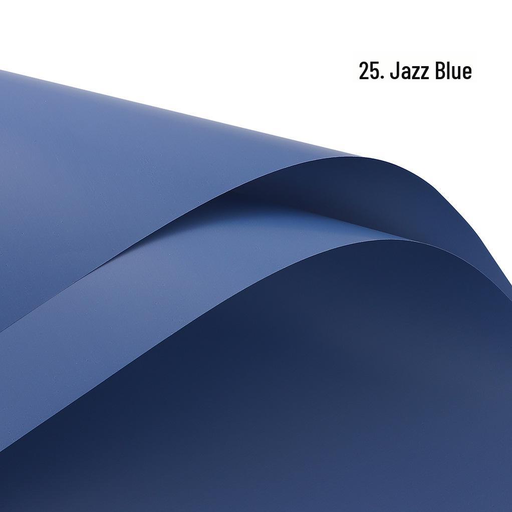 Korean Style Waterproof Flower Wrapping Paper - Pure Color Bouquet Packaging Material