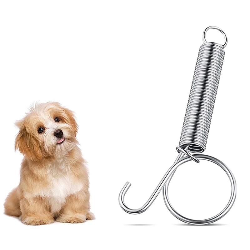 10Pcs Tier Käfig Riegel Lock Frühling Kaninchen Käfig Tür Zugfeder Mit Haken