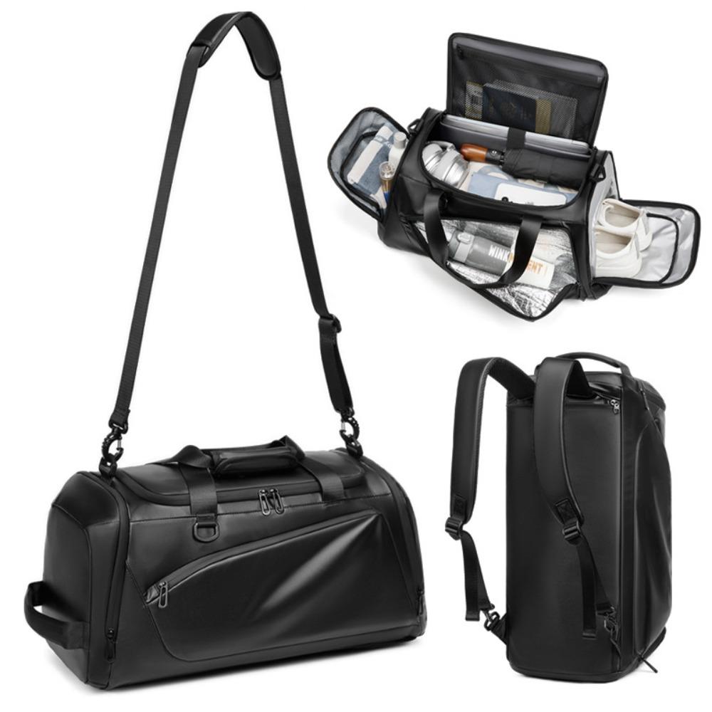 Travel Bag Men's Large-capacity Multi-functional Business Trip Can Cross-body Luggage Bag Dry and Wet Separation Fitness Training Backpack