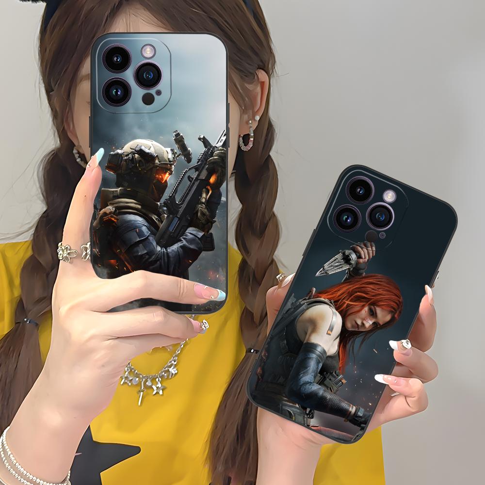 Game Delta Force Printed Phone Case for iPhone 17 16 15 14 13 12 11 X XR XS 8 7 Air Pro Max Plus Mini Soft TPU Shockproof Cover