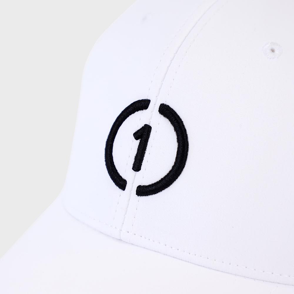 ONERM Cyclone One Logo Ball Cap (White)