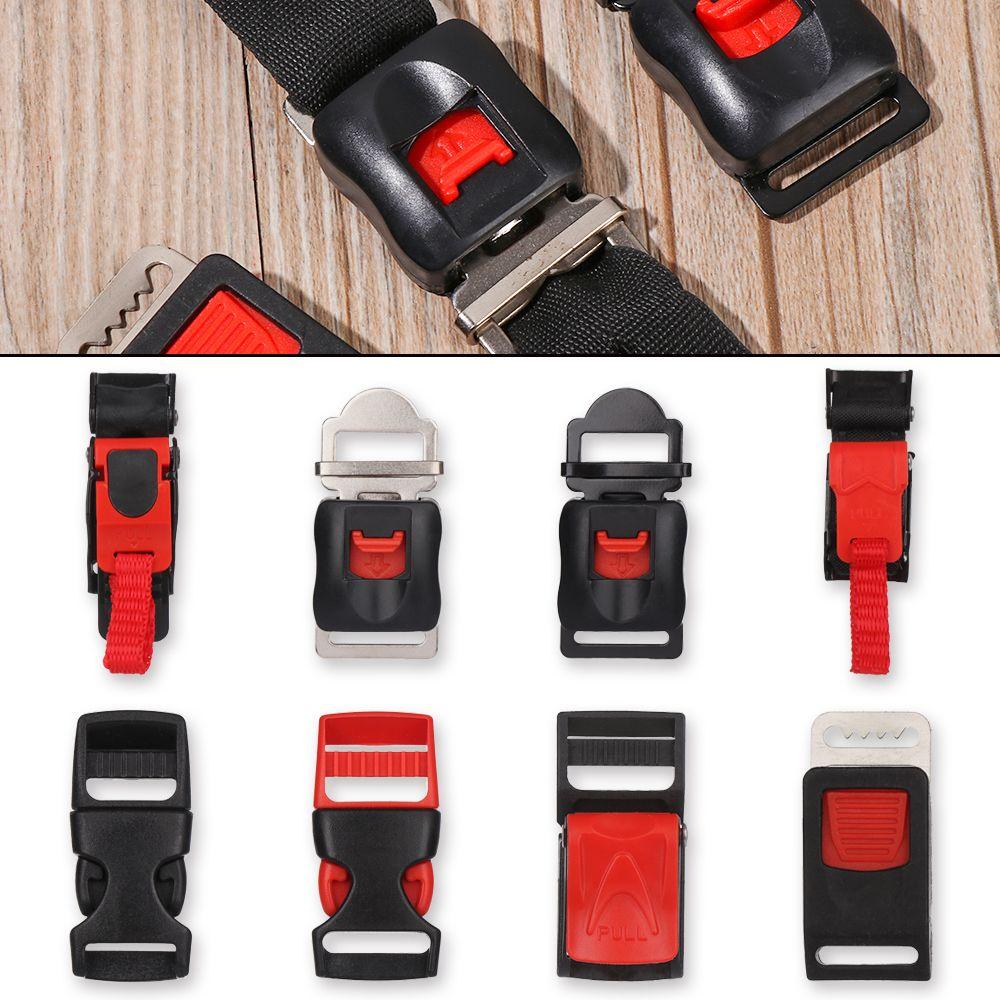 ABS Motor Bike Accessories Outdoor Flexible Clips Speed Sewing Clip Motorcycle Helmet Buckles Bicycle Helmets Buckle
