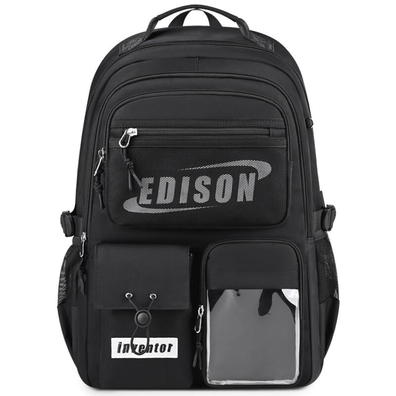 Edison Inventor Ergonomic Large Capacity Student Backpack