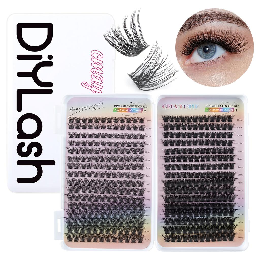 Diy Single Tuft Eyelash Book False Eyelashes Natural Thick C Song Segmented Grafting Eyelashes