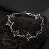 Ingemark Creative Jesus Cross Chain Bracelet for Man On Hand Hip Hop Charm Silver Color Bangles Christian Couple Jewelry Gift