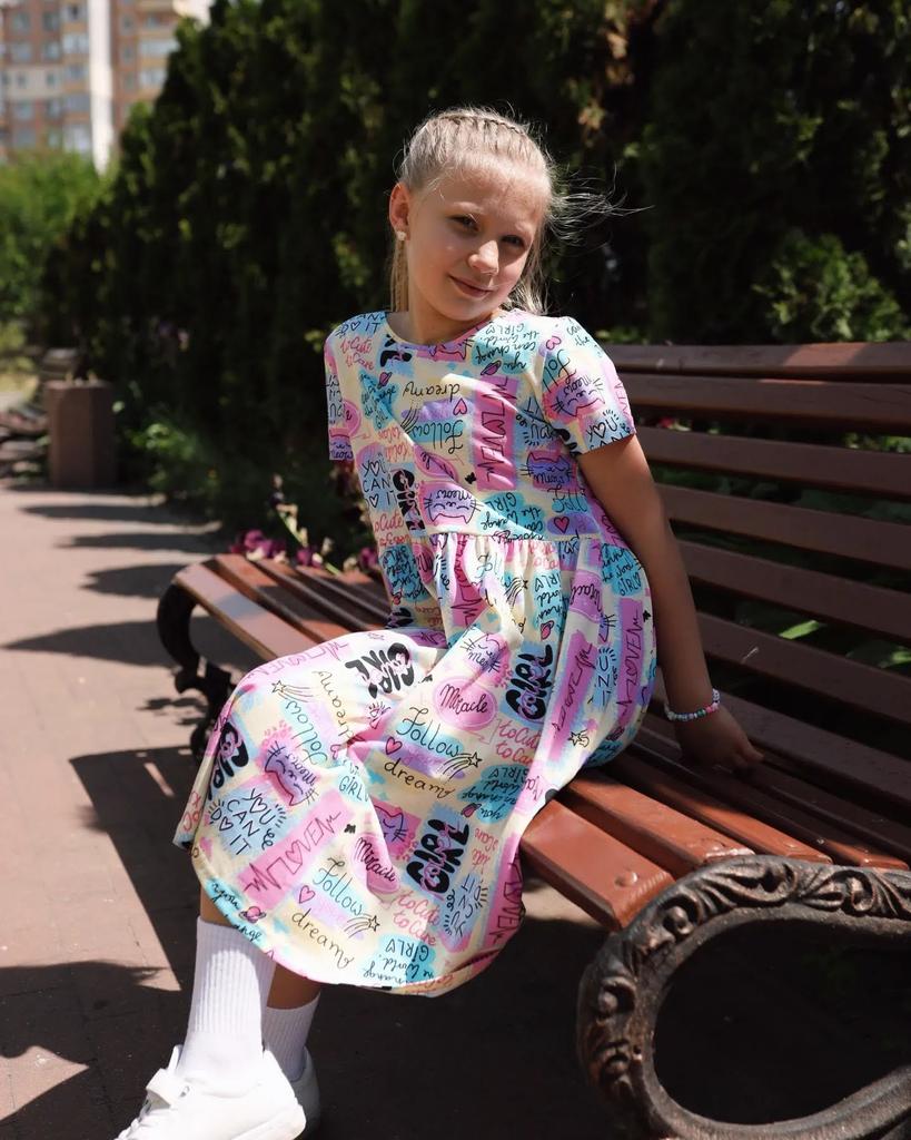 Šaty (Dívky) Léto 6257-002 HC