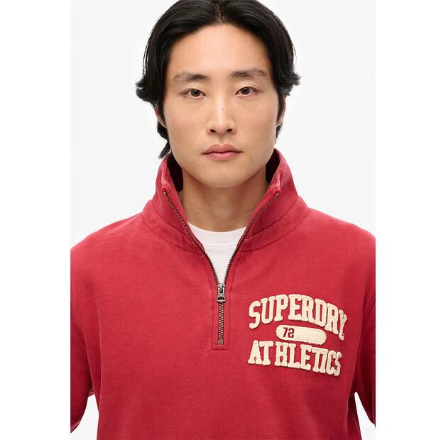 Superdry Vintage Athletic Half Zip Sweatshirt