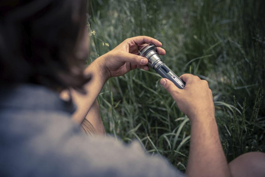 BAREBONES Vintage LED Antique Bronze Japanese Flashlight, [Official Distributor]