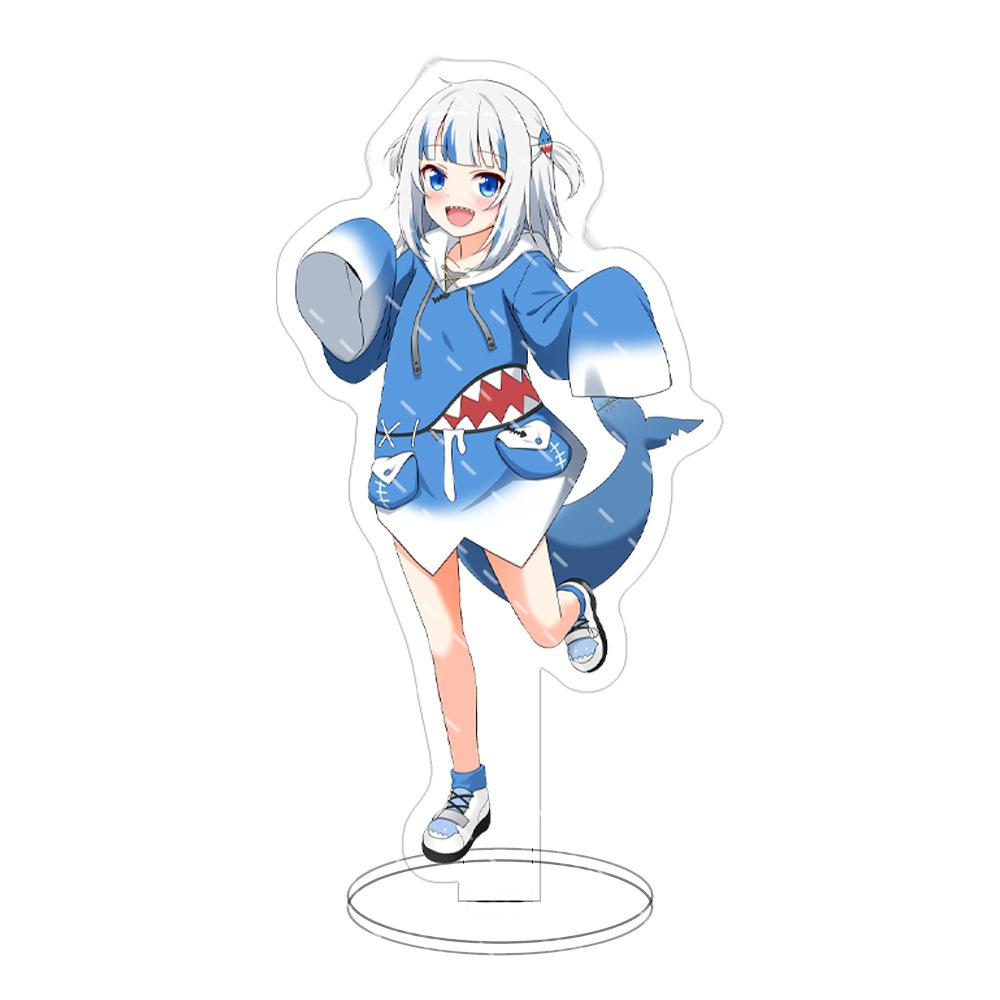 15cm Hololi Virtual Hostess New Cartoon Characters Acrylic Cosplay Stand Model Creative Office Decorations Cute Permanent Recording Fans