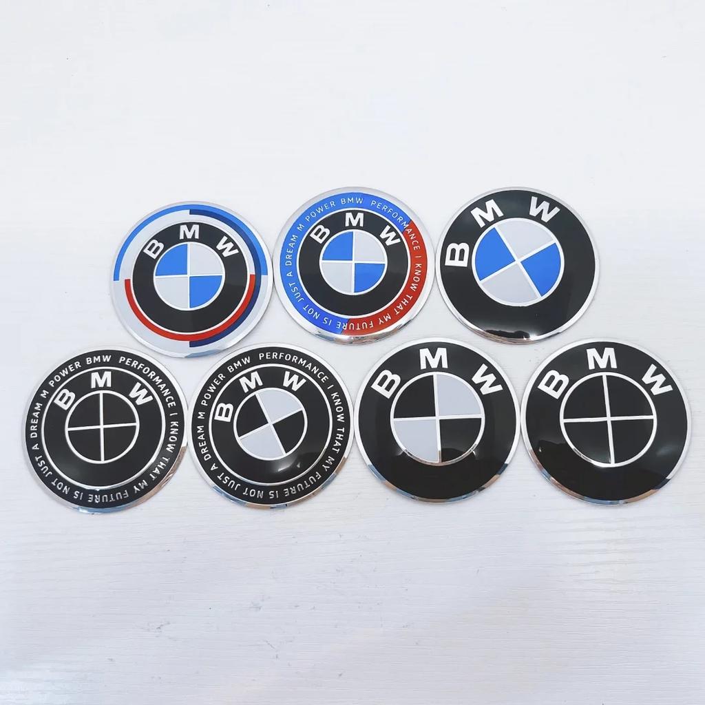 4pcs 56/60/65/70mm Wheel Center Sticker Emblem Rim Caps Hub Cover Logo Badge Decal For BMW E60 E61 F07 F90 F10 F11 F18 G30 G31 uzqf70