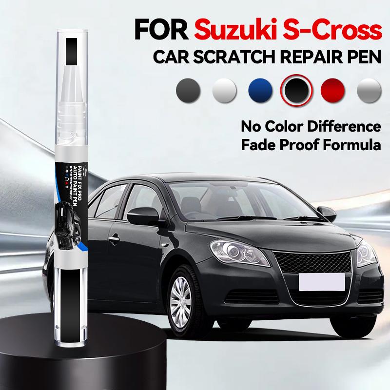 For Suzuki S-Cross 2006-2025 GY AK AA Paint Repair Pen Touch Up Scratch Remover DIY Auto Accessories Black White Grey