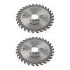2Pcs 4x30T Circular Saw Blade Woodworking Cutting Disc for Carpentry Home Improvement 105mm