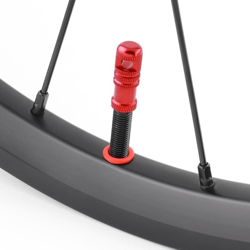 4lots Air Leakproof Bicycles Tire Caps Corrosions Resistant Stem Cover for Traveler Commuters Cyclists