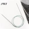 Durable Knitting Needles with Elastic Rope Circular Needle MM US Sizes Lightweight Round Stainless Steel for DIY Handmade Projects Non-hook Yarn