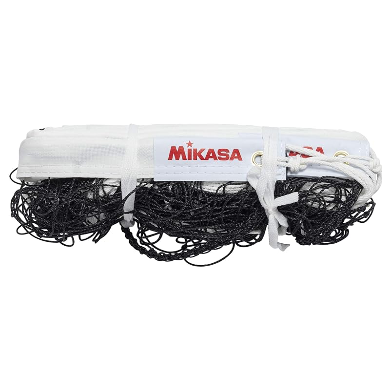 Mikasa (MIKASA) Volleyball Soft Volleyball Color Net Black NET-100