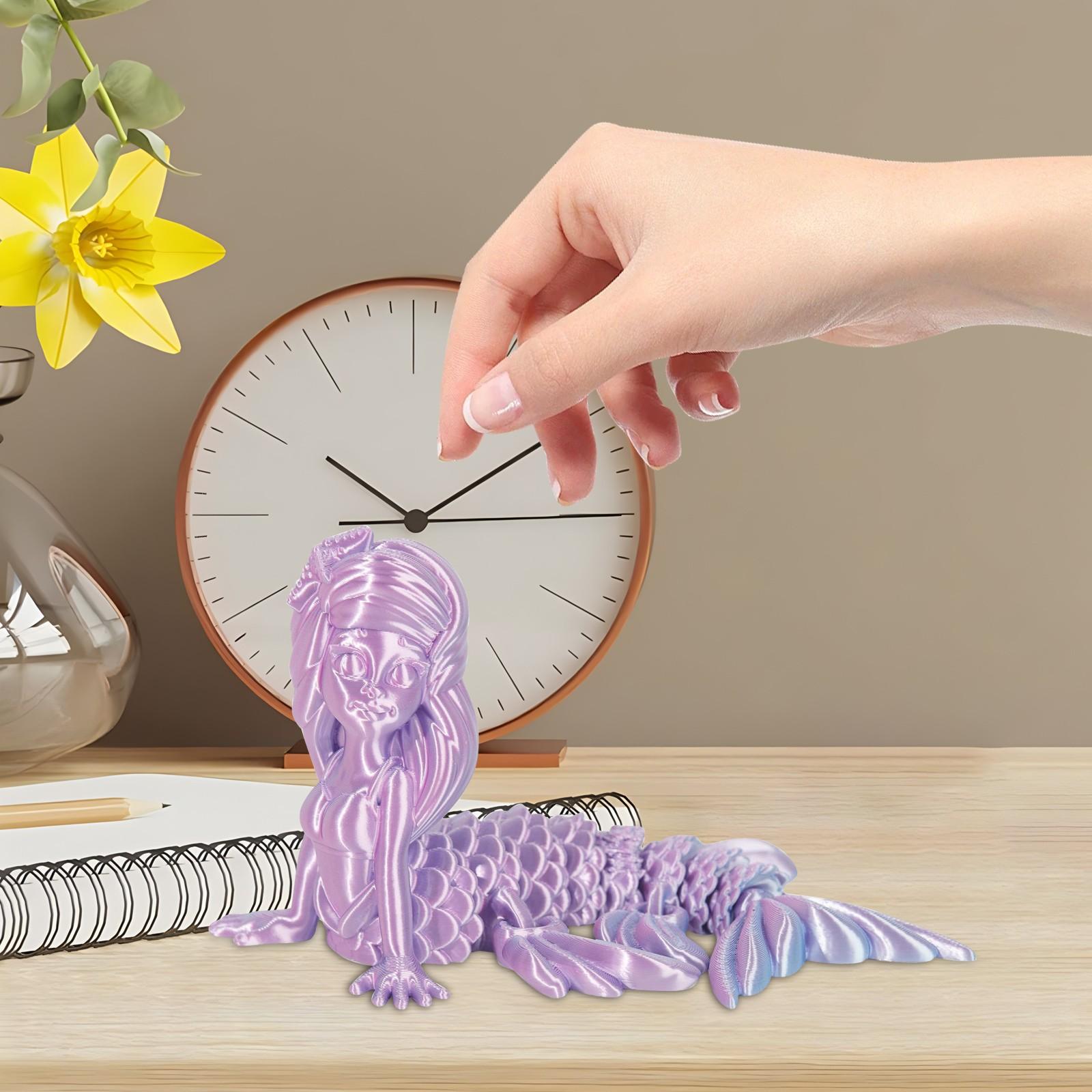 

3D-печать Подвижные суставы Модель животного Ручная игрушка Украшения Креативные декоративные поделки One Size