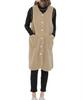 Narue Poodle Fleece Jumper Free Size Women's Skirt, Beige,