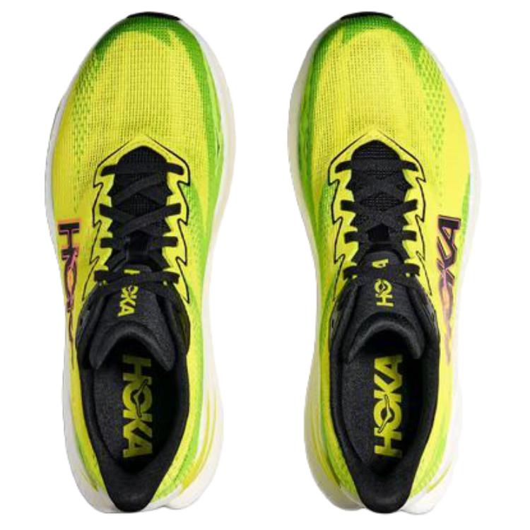 Hoka One One Mach X 3 Wide Versatile Comfortable Breathable Running Shoes Men sneaker Green 1168871-NNHK