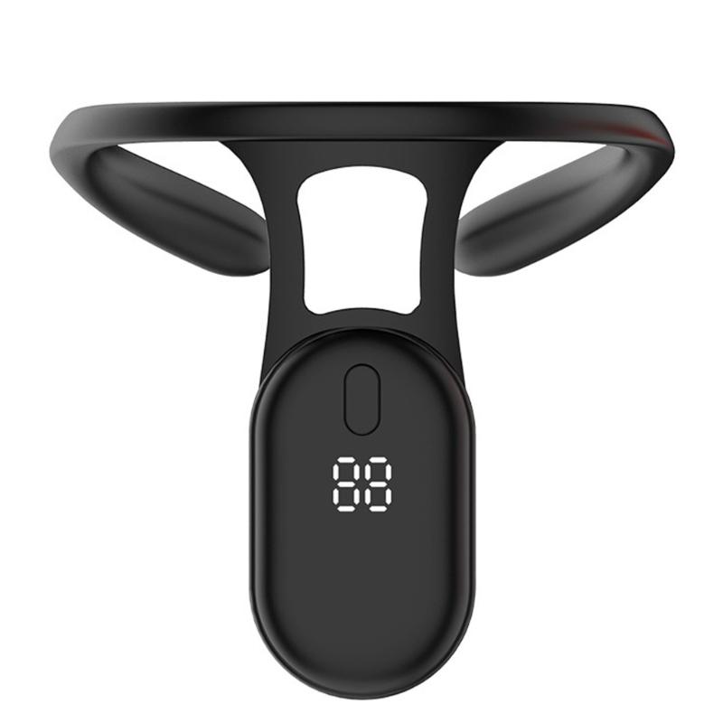 

Smarts Sensors Vibrations Reminder Postures Train Tool Back Postures Corrector Back Straightener for Home Office Travel чорний