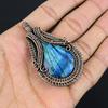 Labradorite Pendant, Handmade Gemstone 925 Sterling Silver Pendant Antique Jewelry, For Gift Silver Jewelry