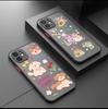 Cute Bear Ice Cream Cake Dog Skin Shell for Apple 13/13 Pro/XR/XS/15