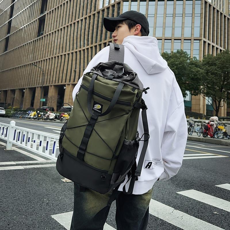 Schoolbag American outdoor travel backpack men's 1011 new trend sports fitness backpack casual large capacity schoolbag women