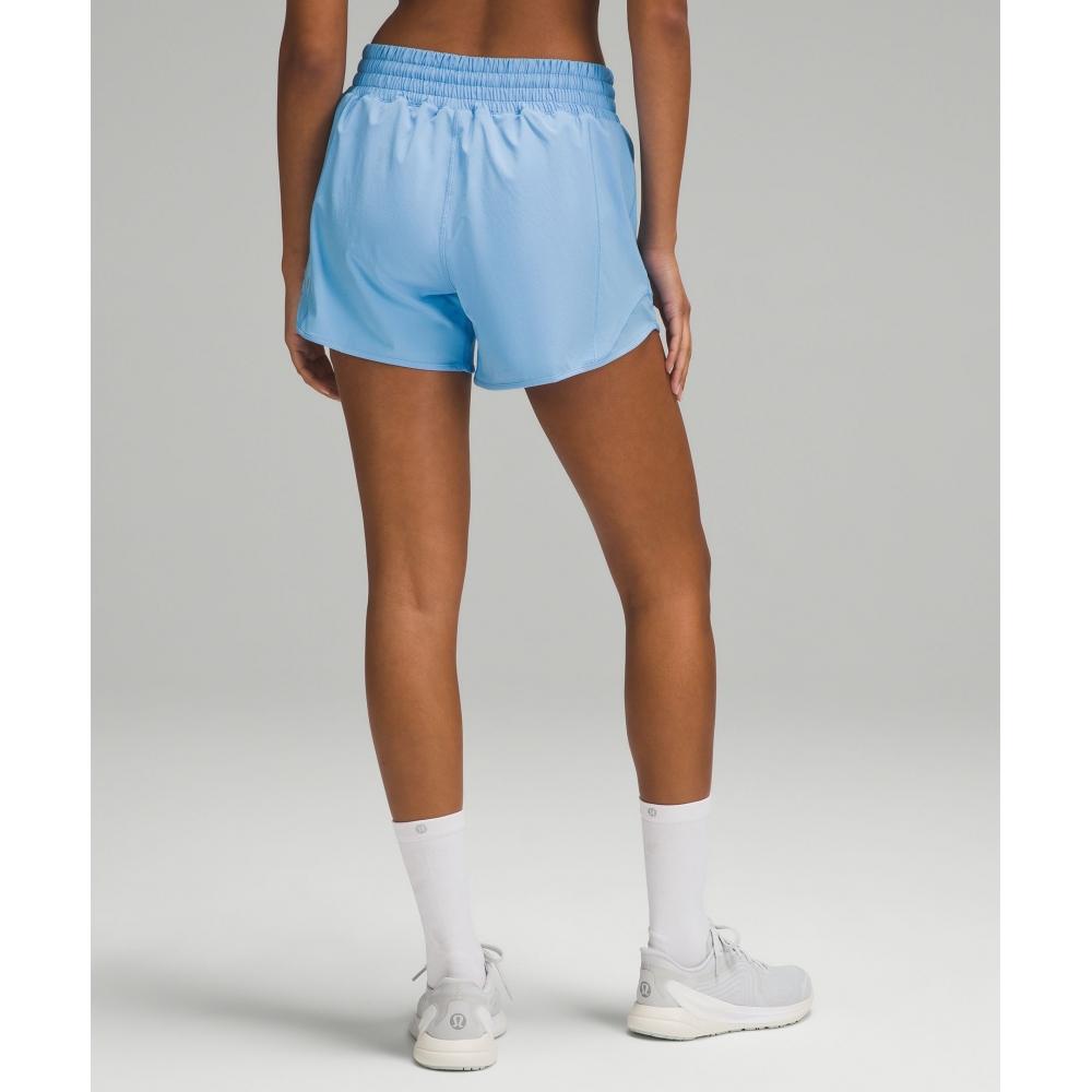 Lululemon Hotty Hot High Rise Lined Short 4  Aero Blue