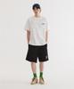 COVERNAT [2Pack] Small Arch Logo T-Shirt White