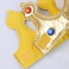 Premium Velvets Puppies Regals Outfit Featuring Gold Crowns For Pet Event
