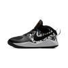 Team Hustle D 9 Slip Resistant Abrasion Resistant Low Top Children's Basketball Shoes Black Gray Kids' CQ3706-001