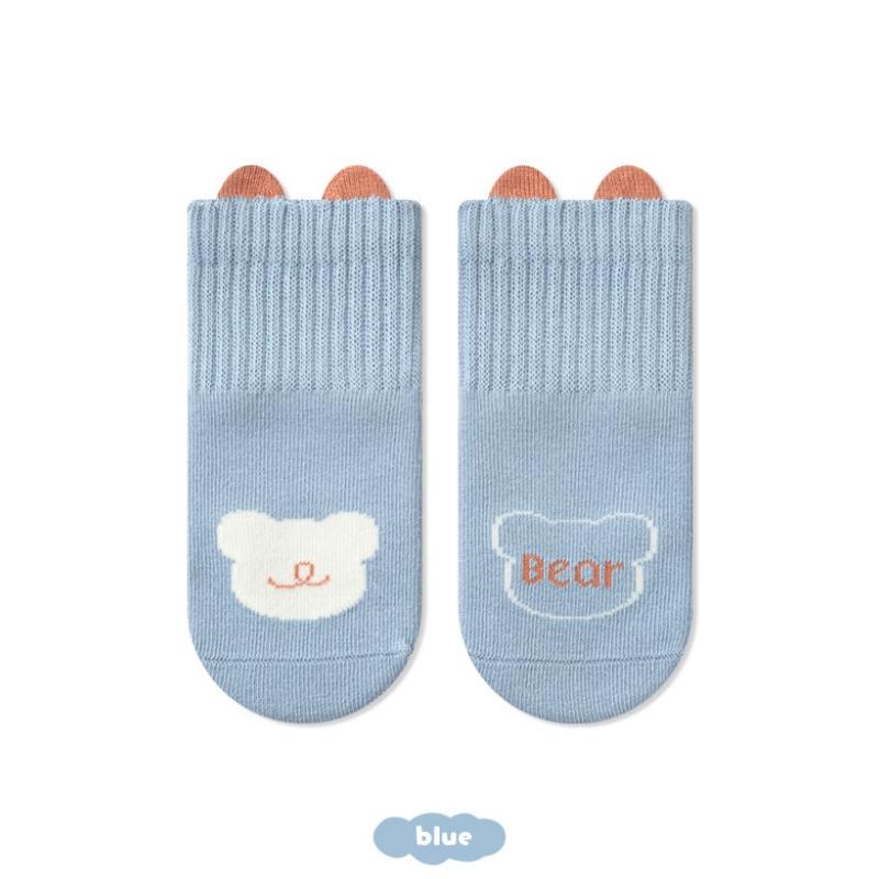 Children's Floor Socks Cartoon Soft Baby Toddler Indoor Anti-slip Walking Socks For Boys Girls Spring Autumn School Sports Sock