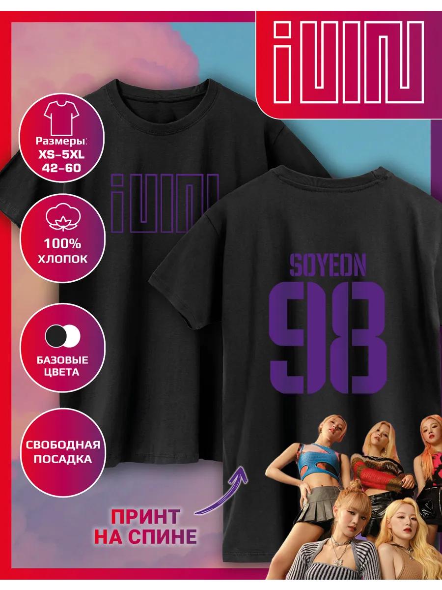 Straight T-shirt with G-idle Soyeon print 3XL