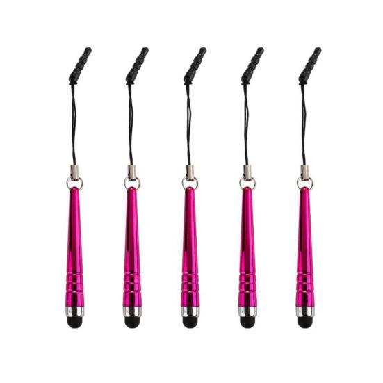 5/10 ks Kapacitní dotykové pero odolné proti prachu pro psaní Mini stylus pro telefony Tablet