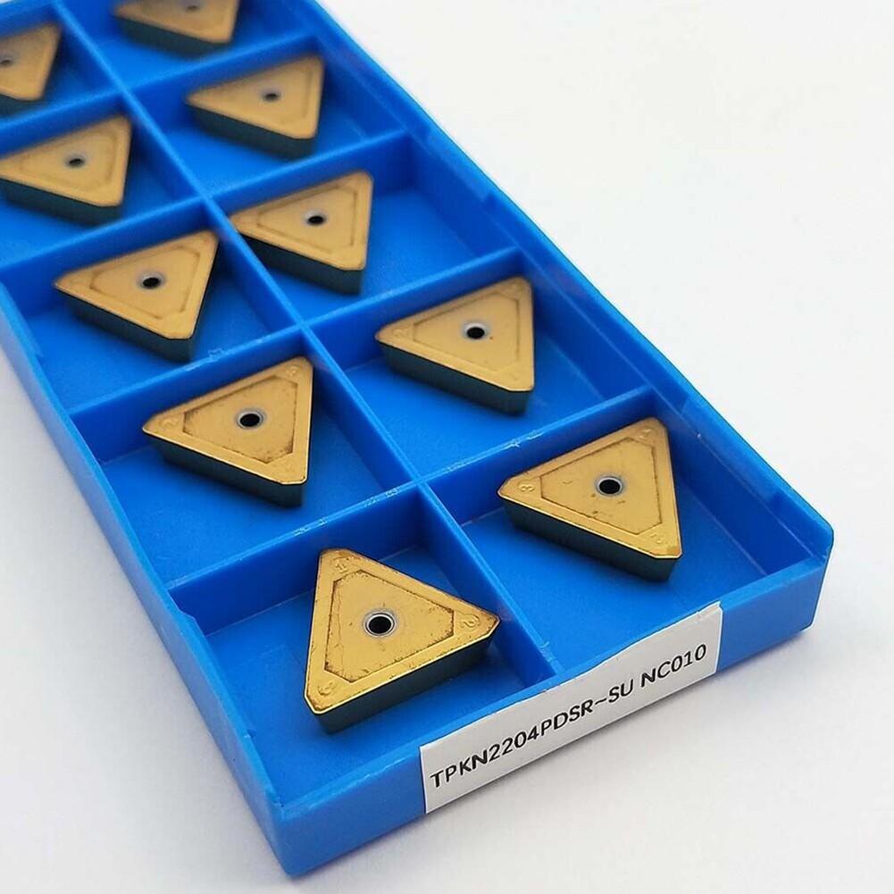 10 Pack CME WCMX05 Carbide Inserts For Indexable U Drills - 1, 1-1/8, 1-1/4 Sizes