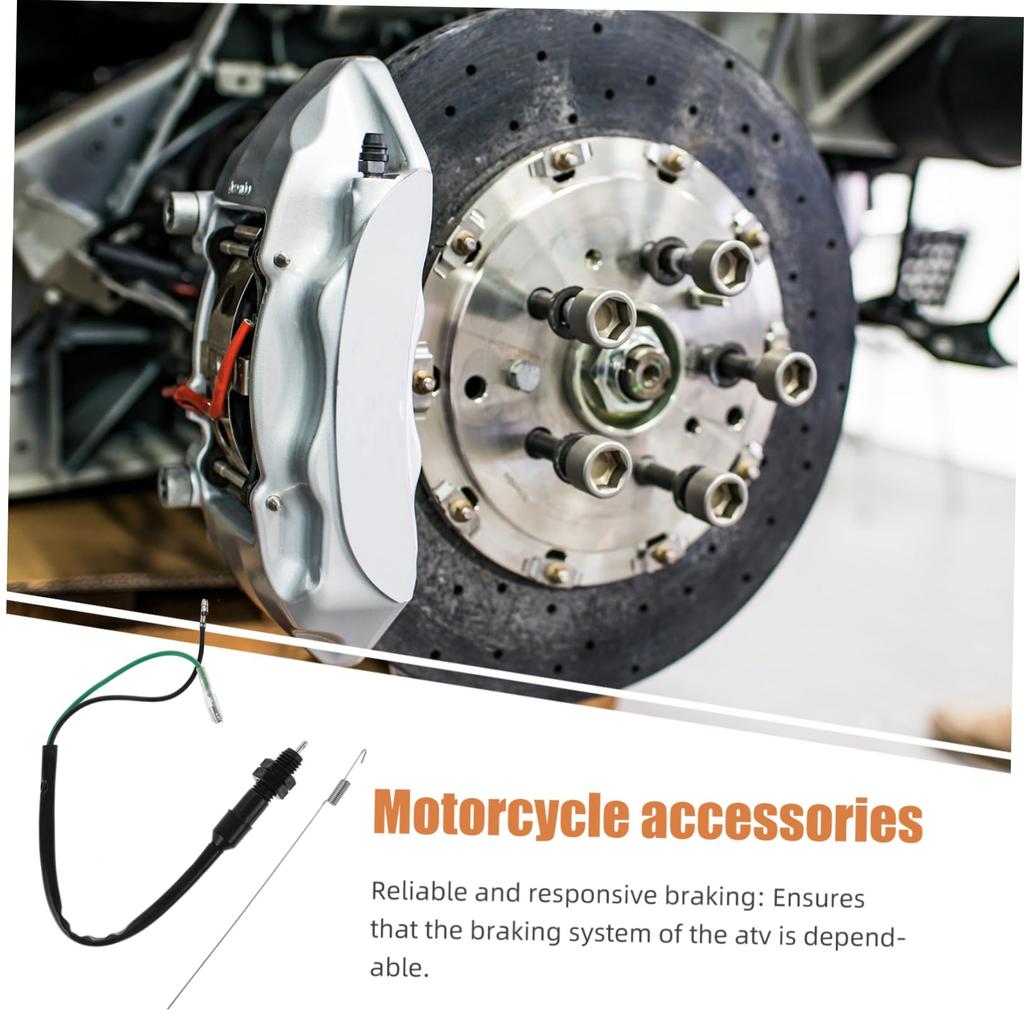DRESSOOS Bremslichtschalter Motorrad Bremsstopplichtschalter Motorrad Bremslichtschalter