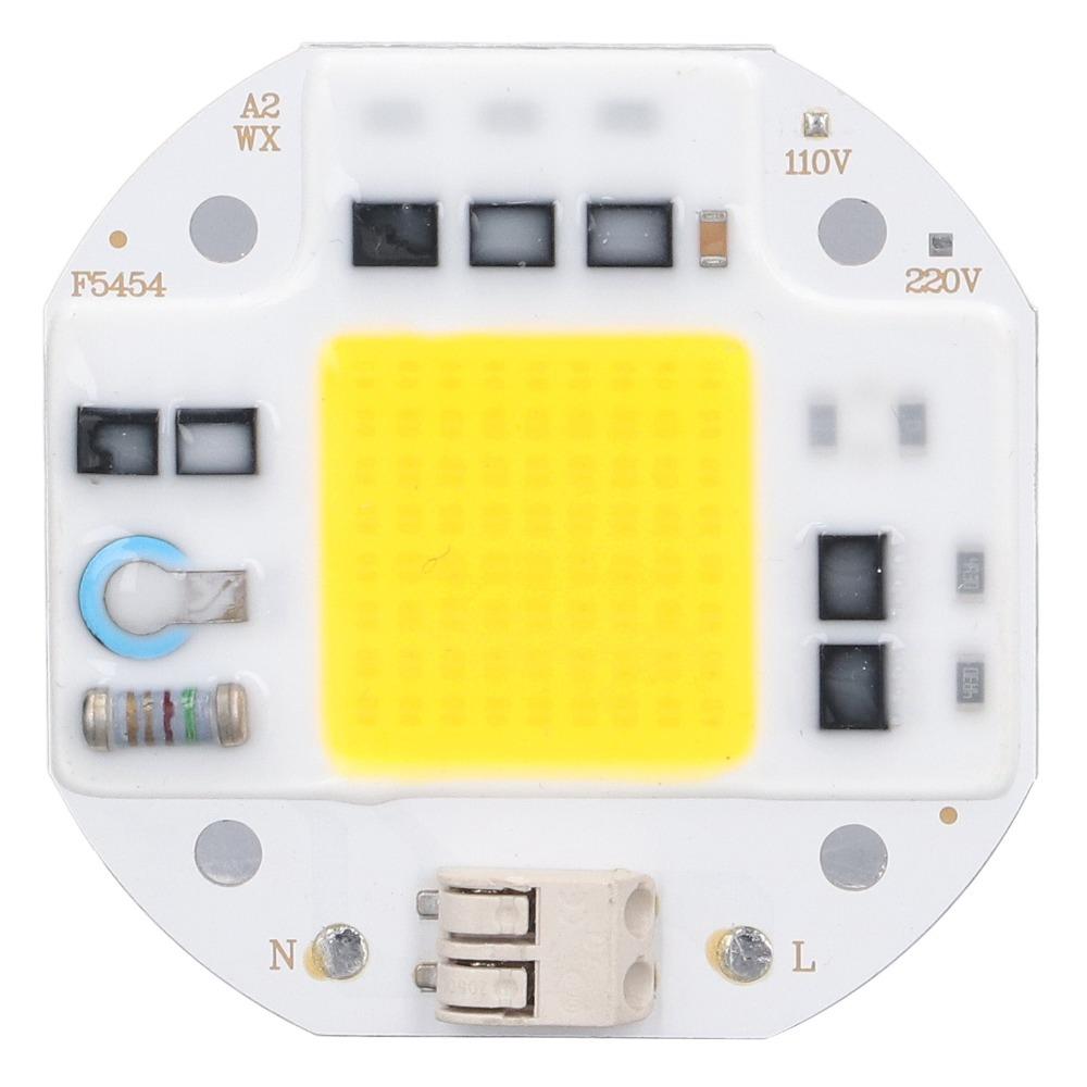 Durable 50W/70W/100W COB Lamp Bead 110V Aluminum Base COB Light Emitter COB LED Chip Home Office Garage Use